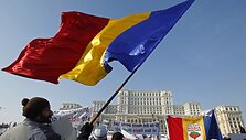 Protesto akcija Bukare&scaron;te