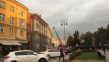 Vilniaus ugniagesiai Vokiečių gatvėje