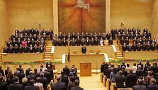 Istorinės kovo 11-osios salės Seime remontui skirta 3,5 mln. litų.