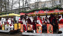 Kalėdų Senelių suvažiavimas Trakuose