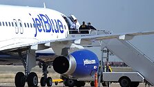 &bdquo;JetBlue&ldquo; lėktuvas Amarilo oro uoste