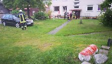 Rusnėje, &Scaron;ilutės gatvėje esančiame name, sprogo dujų balionas.