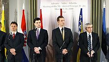 Užsienio reikalų ministrai susitiko Rygoje.