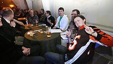 Kaune prie&scaron; pora savaičių vie&scaron;ėję &bdquo;Humoro klubo&ldquo; nariai neslepia, jog &scaron;i vie&scaron;nagė i&scaron; esmės pakeitė jų pasaulėžiūrą.