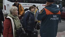 I&scaron; Chersono evakuojami gyventojai