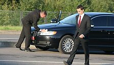 Baltarusijos prezidentas Aleksandras Luka&scaron;enka atvyko į Lietuvą.