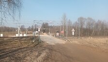 Geležinkelio pervaža Pavilnyje, kurioje įvyko incidentas