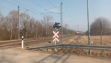 Geležinkelio pervaža Pavilnyje, kurioje įvyko incidentas