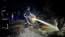 Rusijos atakos prie&scaron; Kyjivą birželio 23-iosios naktį padariniai