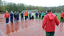 Kariuomenės vadas Arvydas Pocius i&scaron;laikė fizinio parengtumo testą.