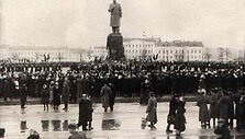 10 metrų auk&scaron;čio Josifo Stalino statula iki 1961-ųjų metų stovėjo centrinėje Minsko aik&scaron;tėje.