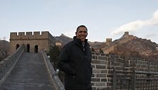 Barackas Obama ant Didžiosios kinų sienos