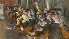 Edgaro Degas paveikslas &bdquo;Les Choristes&ldquo; (Choristai)