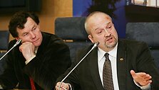 Kazimieras Uoka ir Gintaras Songaila