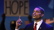 Jimmie Wilsonas miuzikle vaidina Baracką Obamą.