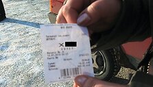 Lipecko gyventojai nustebo ant autobuso bilieto pamatę grubų triraidį keiksmažodį.
