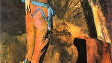 Pablo Picasso paveikslas &bdquo;Aktorius&ldquo;