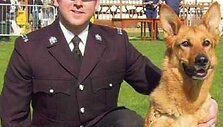 Markas Johnsonas ir vienas i&scaron; jo augintinių, Jetas, ne kartą tapo Didžiosios Britanijos tarnybinių &scaron;unų čempionato prizininkais.
