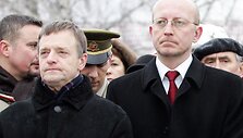 Remigijus Vilkaitis ir Arūnas Valinskas