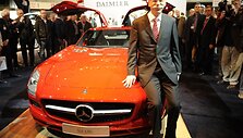 Dieteris Zetsche &bdquo;Mercedes Benz SLS AMG Coupe&ldquo; fone