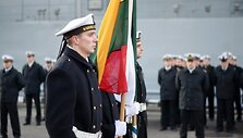 Į tarptautinę operaciją &bdquo;Atalanta&ldquo; i&scaron;lydėta nauja Lietuvos karių pamaina