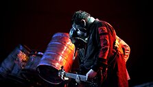 Grupė &bdquo;Slipknot&ldquo; ant scenos