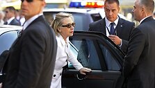Hillary Clinton Lenkijoje