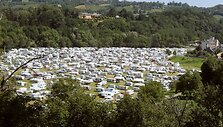 Čigonų taboras prie Lurdo