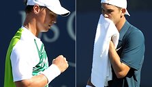 Ričardas Berankis keturių setų kovoje nugalėjo amerikietį Ryaną Sweetingą.