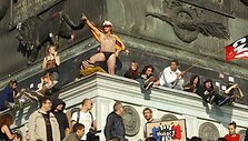 Protestai Prancūzijoje įgauna įvairiausias formas.