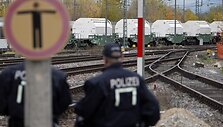 Branduolinis traukinys atvyko į Vokietiją.