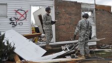 Tornado Misūryje padariniai
