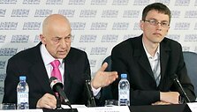Kęstutis Čilinskas (kairėje) ir Vytautas Bakas