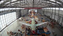 Taip gamykloje netoli Hamburgo gaminami laineriai &bdquo;Airbus A320&ldquo;.