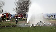 Gelbėjimo tarnybos prie lėktuvo nuolaužų