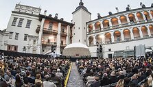 Justino Marcinkevičiaus dramos &bdquo;Mindaugas&ldquo; premjera Valdovų rūmuose
