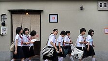 Japonijos mokinės