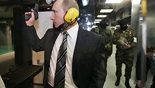 Vladimiras Putinas &scaron;audykloje