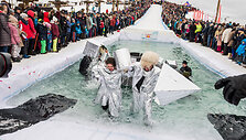 Beproti&scaron;kas &bdquo;Red Bull Jump & Freeze&ldquo; renginys Liepkalnyje