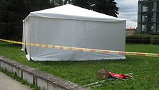 Prie &scaron;ios archeologų palapinės įvyko incidentas tarp rabino ir f