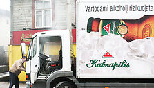 Degantis sunkvežimis