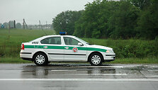 Policija avarijos vietoje