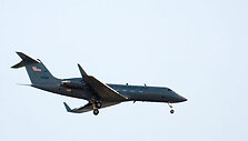 JAV karinių oro pajėgų lėktuvas &bdquo;Gulfstream IV&ldquo; Vilniaus padangėje