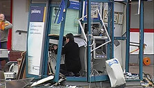 Susprogdintas banko kioskelis