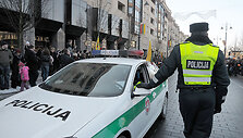 Policija laukia parado pradžios