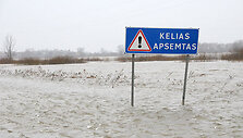 Užlietas kelias