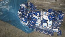 Kontrabandinės cigaretės &Scaron;venčionių rajone