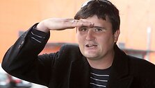 Marius Kuprevičius teismo rūmuose
