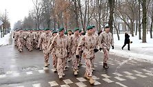 Karių sutikimo ceremonija