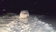 Cigarečių kontrabandininko automobilis